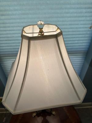 Table Lamp with Fabric Shade