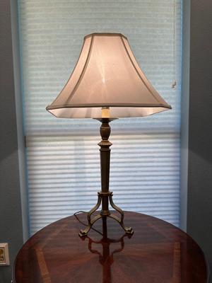 Table Lamp with Fabric Shade
