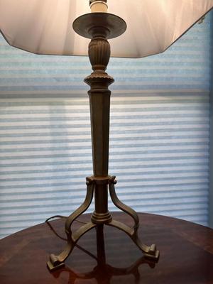 Table Lamp with Fabric Shade
