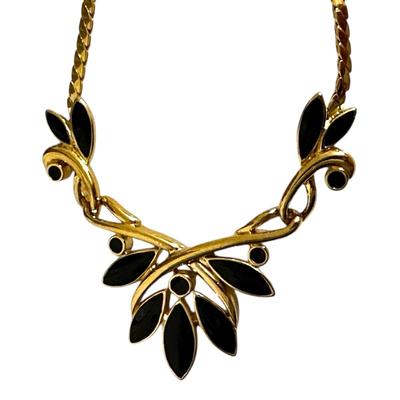 Costume Jewelry Lot of Gold Colored Necklaces