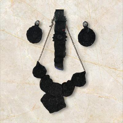 Beaded Boho Colorful Costume Jewelry Set