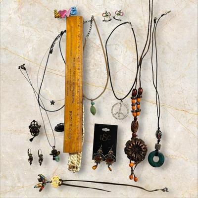Big Boho Lot of Costume Jewelry