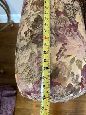 Vintage Floral Upholstered Loveseat