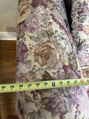 Vintage Floral Upholstered Loveseat