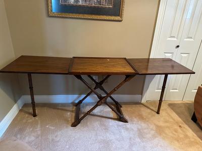 Vintage Drop-Leaf Console / Serving Table