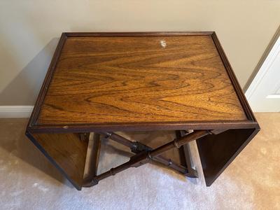 Vintage Drop-Leaf Console / Serving Table