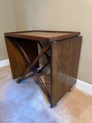 Vintage Drop-Leaf Console / Serving Table