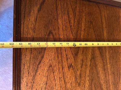 Vintage Drop-Leaf Console / Serving Table