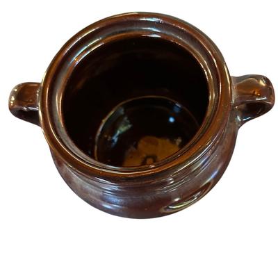 Crock with Lid and Handles