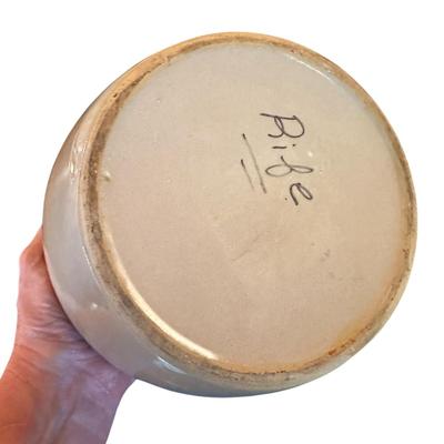 Crock with Lid and Handles