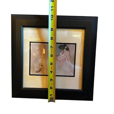 Lot of Tray and Framed Tile