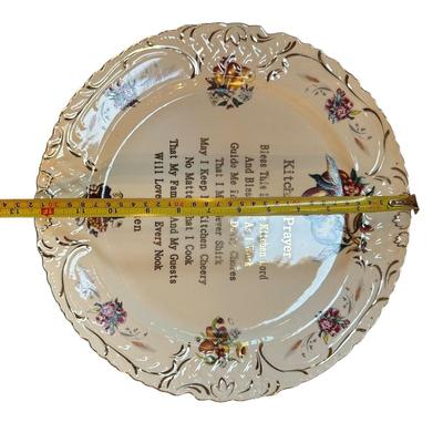 Kitchen Prayer Plate