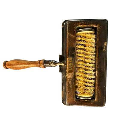 Vintage Mini Hand Sweeper and Brush