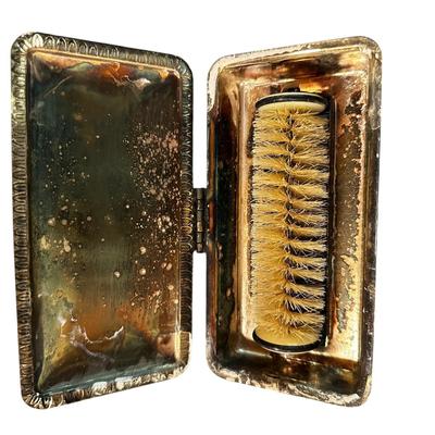 Vintage Mini Hand Sweeper and Brush