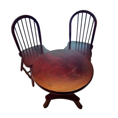 Set of 2 DOLL Chairs and Table (Small- not regular furniture)