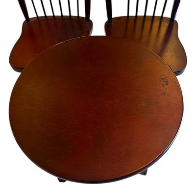 Set of 2 DOLL Chairs and Table (Small- not regular furniture)