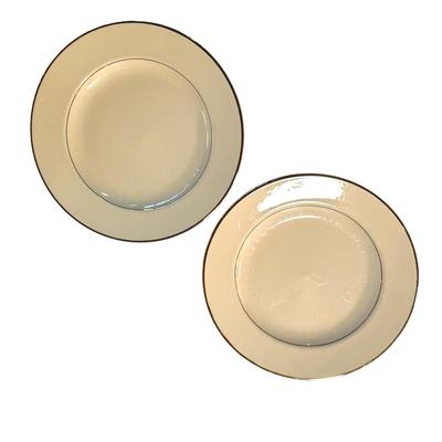 2 Dinner Plates Homer Laughlin China