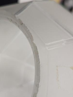 Sale Photo Thumbnail #2414: The rim on the bottom does have some chips