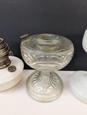 Sale Photo Thumbnail #2371: Vintage Kerosene Oil Lamps