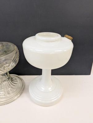 Sale Photo Thumbnail #2372: Vintage Kerosene Oil Lamps