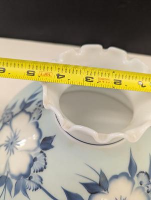 Sale Photo Thumbnail #2396: There are some blemishes on the shade and chips on the inside rim