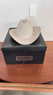 NEVER WORN SUPER NICE 7-3/8 STETSON HAT