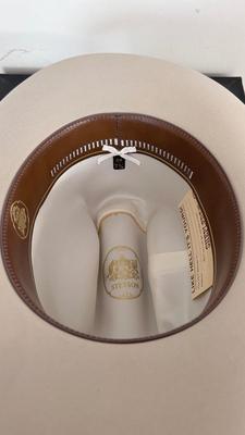 NEVER WORN SUPER NICE 7-3/8 STETSON HAT