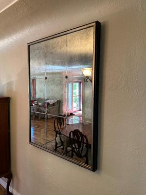 ETHAN ALLEN ROSETTE WALL MIRROR