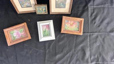 SIGNED ARTWORK BY WALLACE NUTTING, VINTAGE MIRRORS AND MORE