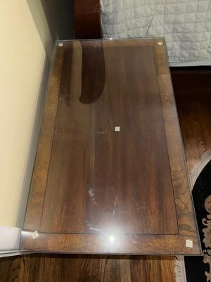 ETHAN ALLEN 2 DRAWER “CONNOLLY” NIGHTSTAND WITH LAMP