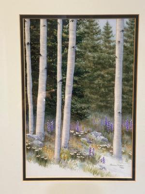 BARBARA MOORE SIGNED AND NUMBERED PRINTS 93/100
