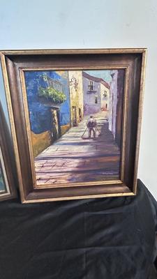 PAINTING BY ARTIST M. ROUILLARD