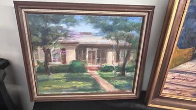 PAINTING BY ARTIST M. ROUILLARD