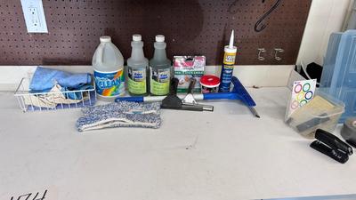 WINDOW WASHING GOODIES, ALONG WITH SOME OTHER GOOD HOUSEHOLD STUFF