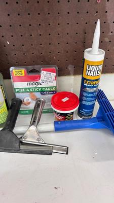 WINDOW WASHING GOODIES, ALONG WITH SOME OTHER GOOD HOUSEHOLD STUFF