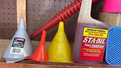 GARAGE CHEMICALS, SPRAY PAINTS, CHARCOAL LIGHTER FLUID AND MORE!