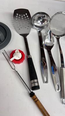 AN EXCELLENT ASSORTMENT OF UTENSILS
