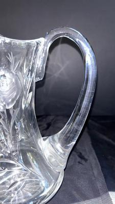 VEGA BY AMERICAN CUT CRYSTAL WATER PITCHER