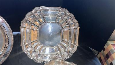 SERVE YOUR THANKSGIVING DINNER WITH THESE LOVELY SILVER PLATE SERVING ITEMS