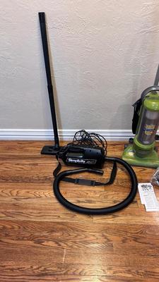 SIMPLICITY SPORT VACUUM & EUREKA BAGLESS UPRIGHT VACUUM