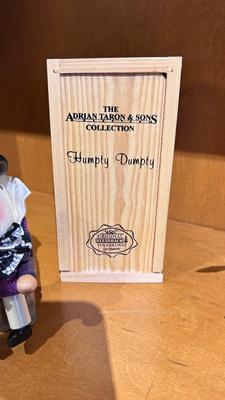 ADRIAN TARON & SONS HUMPTY DUMPTY , MONTGOMERY SCHOOLHOUSE VERMONT TOY TRAIN CARS, FUNNY LITTLE ROBOT BUG AND MORE