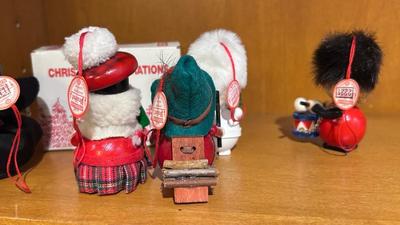 HAND CRAFTED STEINBACH GERMANY CHRISTMAS TREE ORNAMENTS