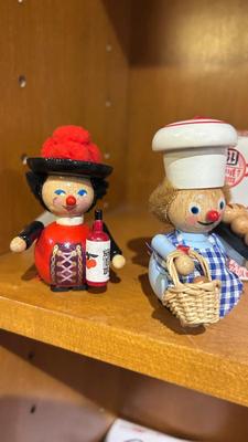 HAND CRAFTED STEINBACH GERMANY CHRISTMAS ORNAMENTS