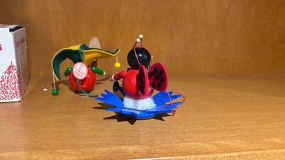 HAND CRAFTED STEINBACH GERMANY CHRISTMAS ORNAMENTS