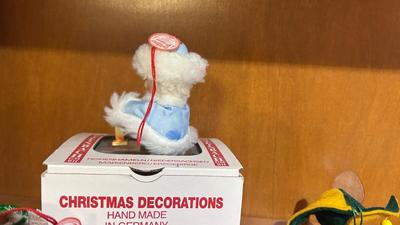 HAND CRAFTED STEINBACH GERMANY CHRISTMAS ORNAMENTS