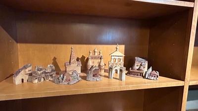 FOREIGN HAND CARVED NATIVITY LIKE SCENE