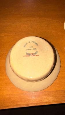 WEDGWOOD Etruria ENGLAND HAND PAINTED PEASANT PATTERN RICH AND FISCHER 5th AVE