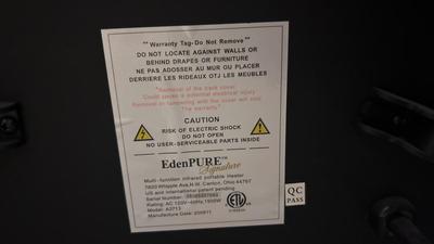 EdenPURE HEATER