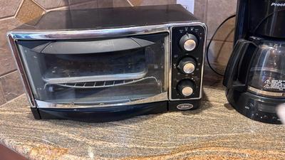 OSTER TOASTER OVEN AND PROCTER SILEX COFFEE MAKER
