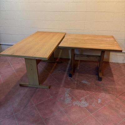 Two Wooden Tables (O-MG)